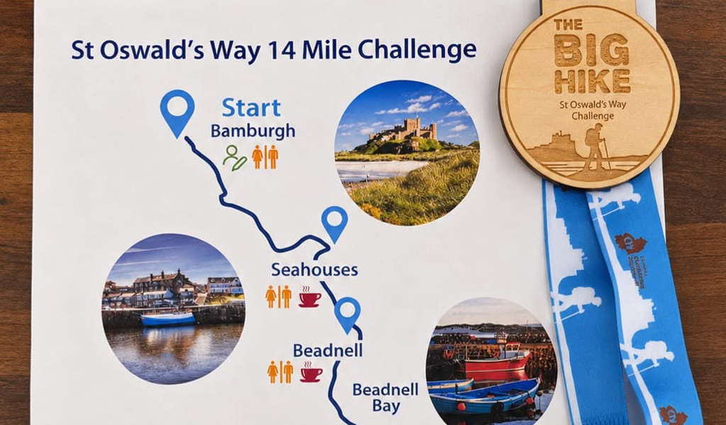 Ron Completes The Big Hike 2026 for St Oswald’s Hospice