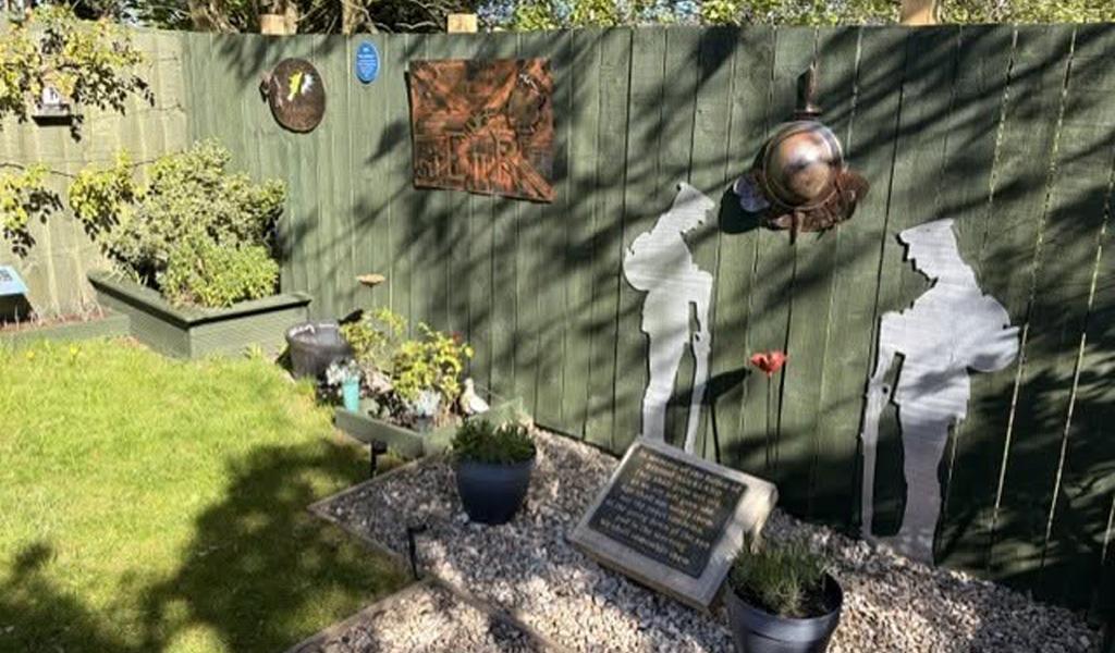 Proud to Support the Bishop Auckland Remembrance Garden